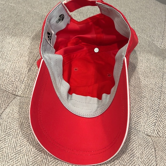 Adidas ClimaLite Baseball Hat one size fits all color Red - Picture 3 of 7